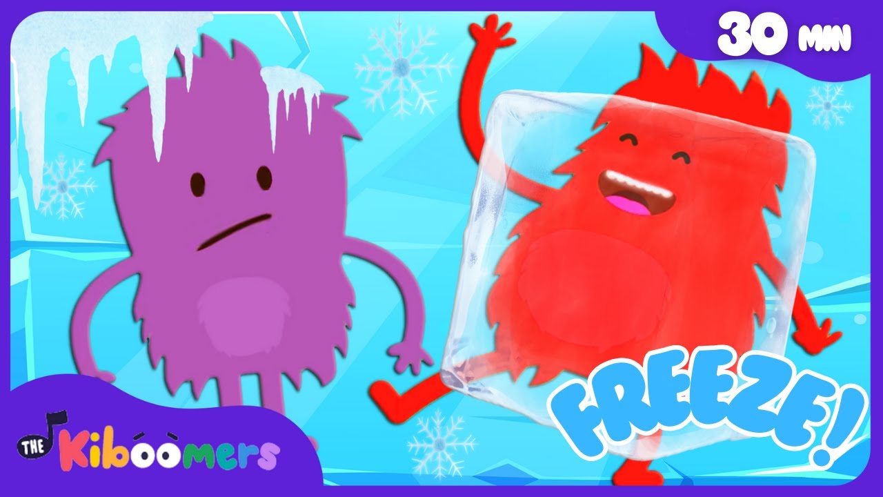 Kids Dance Party 🎉: Freeze, Sharks & More | 30+ Min Compilation