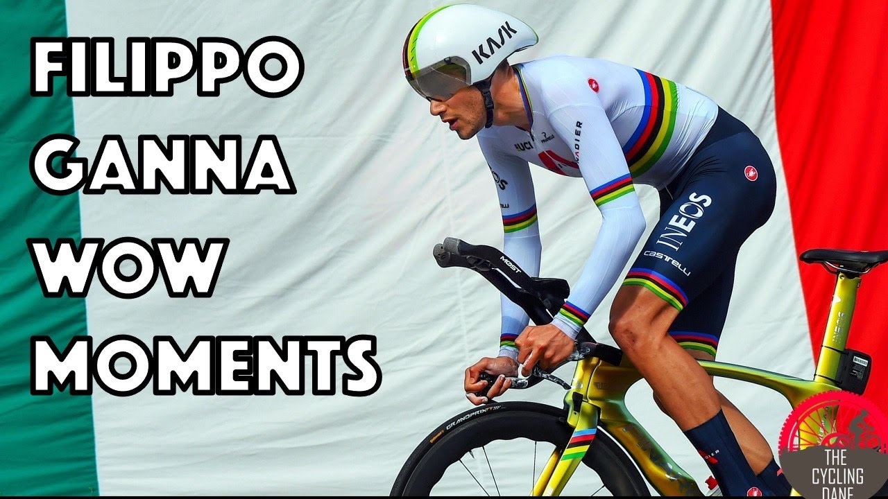 Top 10 Amazing Cycling Moments of Filippo Ganna 🚴‍♂️