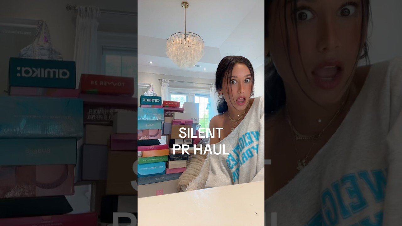 Silent PR Haul! 🤫 Unboxing & Makeup Finds