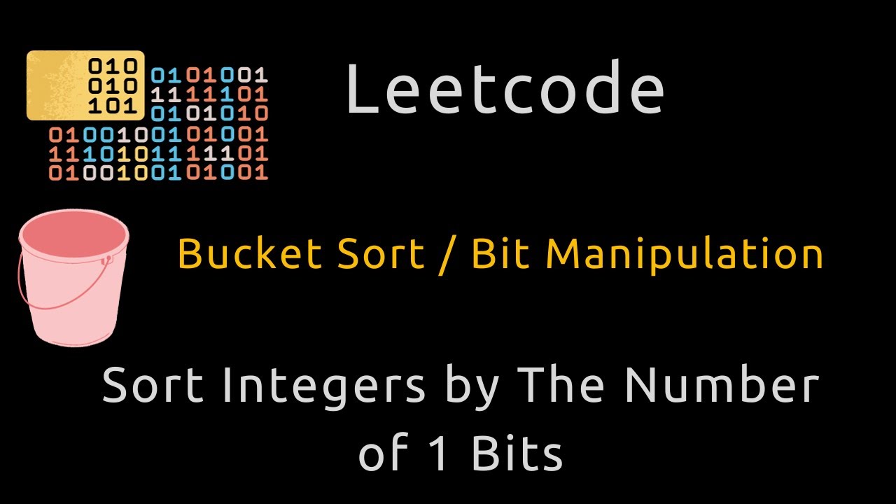 Sort Integers by Count of 1 Bits in Python