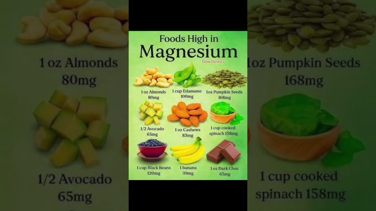 Top 9 Magnesium-Rich Foods to Boost Energy, Improve Sleep & Reduce Stress