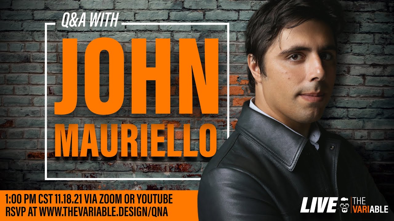 Design Mastery Live Q&A with John Mauriello π¨