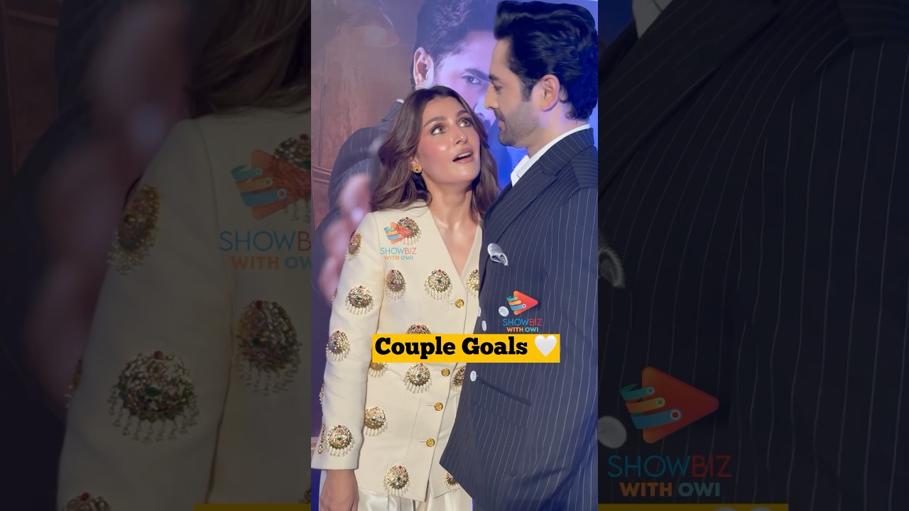 Ayeza Khan & Danish Taimoor at Final SHER Episode