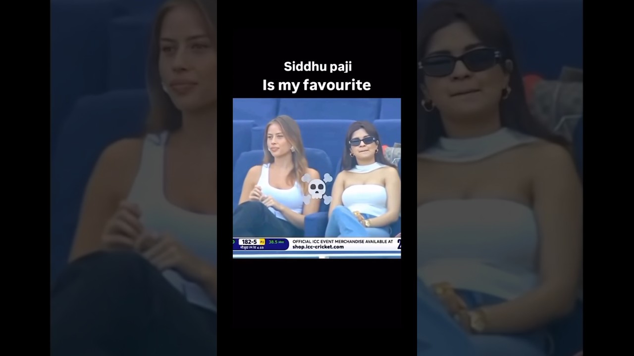 Navjot Singh Sidhu's All-Time Favorite Commentator 🎙️