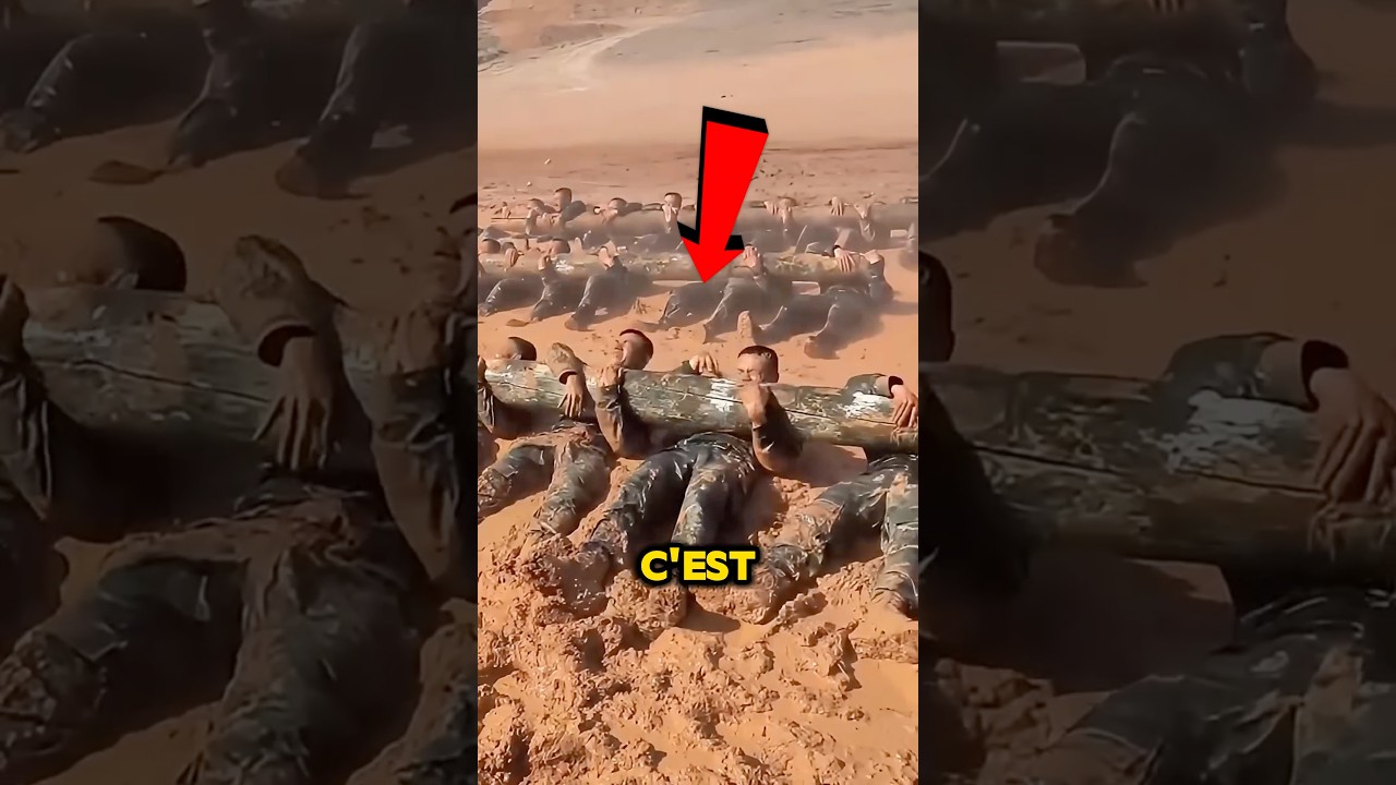 Ces hommes réalisent l’entraînement militaire le plus difficile au monde 😨