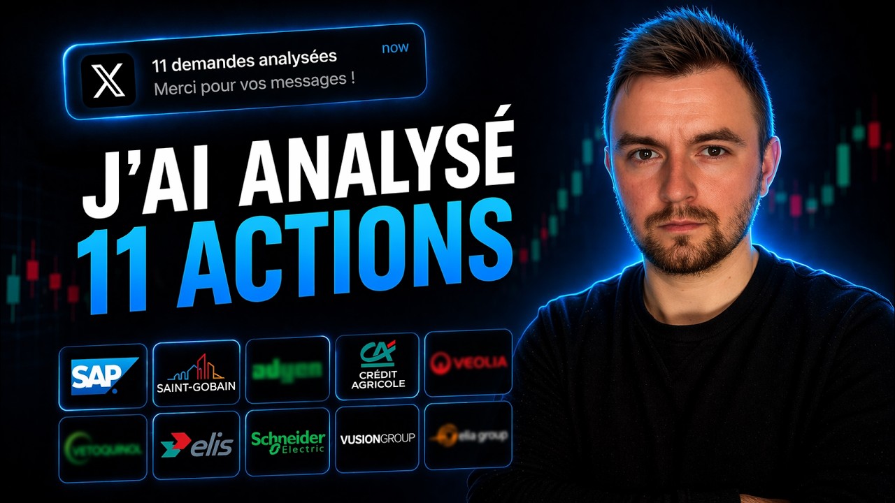 Analyse de 11 Actions PEA : Quelles Acheter ? 📈