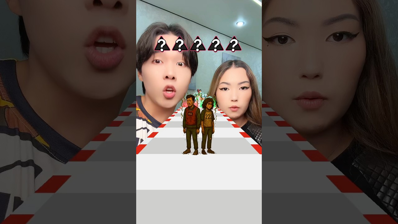 Squid game 4! 222 and 456 player! Difficult!