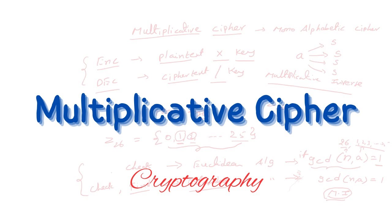 Understanding the Multiplicative Cipher: A Key Monoalphabetic Substitution Method 🔐