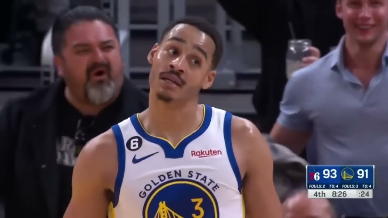 Jordan Poole Sees a Real Baddie π