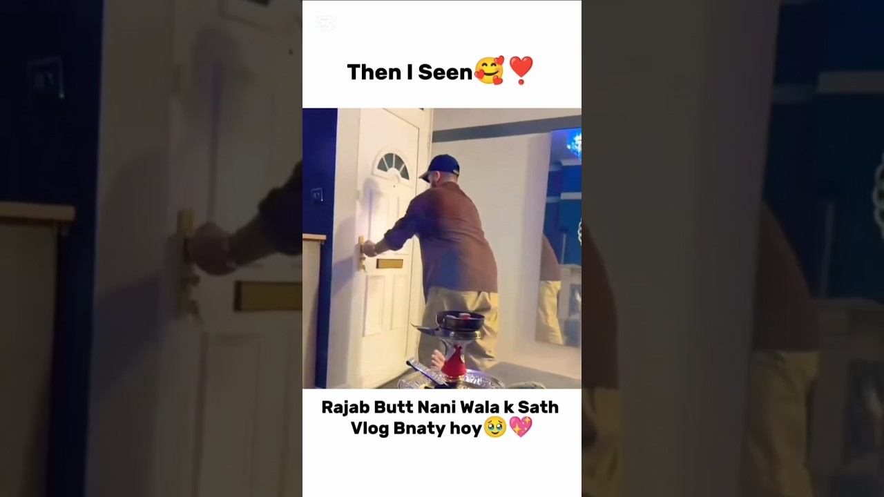 Rajab Butt's New Vlog Out Now! 🎥