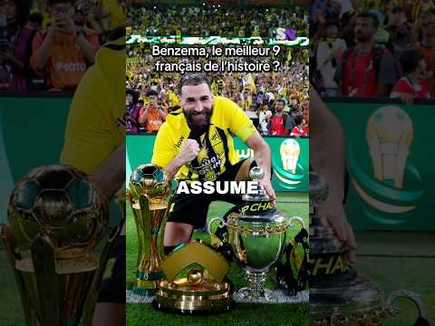 Karim Benzema, le meilleur buteur de l’histoire du football français ? #benzema #alittihad #karim