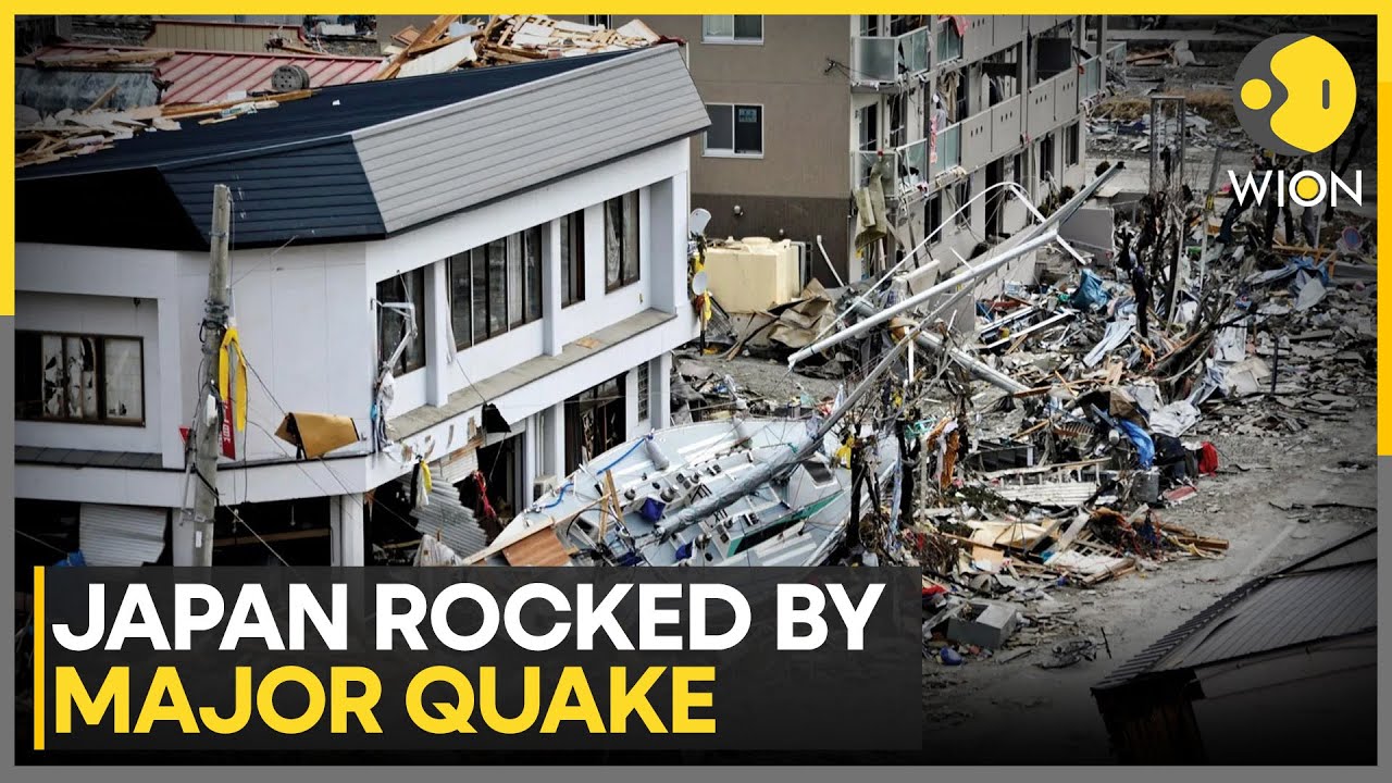 Japan Tsunami: Massive 7.6-Magnitude Quake Slams Japan, At Least 23 Injured | WION News