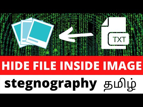 Ethical Hacking Basics | Steganography, Hide files in a picture | Lecture 16 | தமிழ் | Tamil