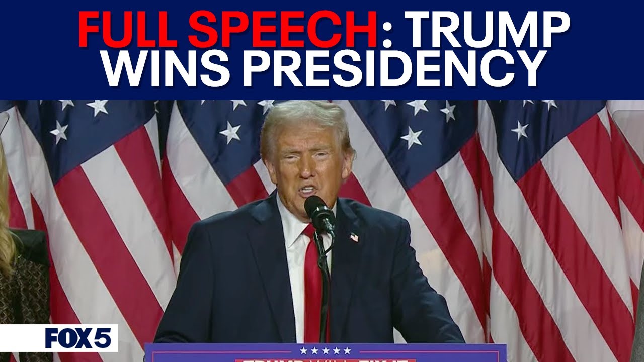 Trump Declared Winner of 2024 Election 🎉