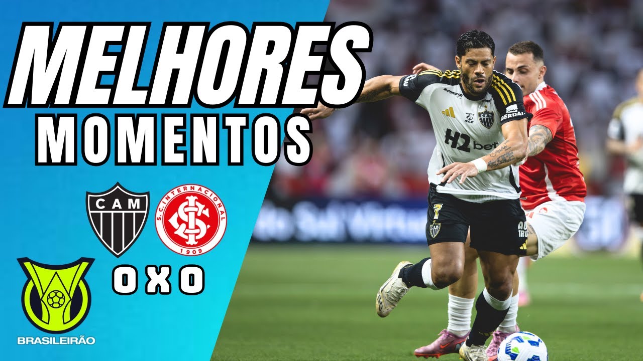 Internacional vs Atlético-MG | Melhores Momentos Completo | Brasileirão 2025 ⚽