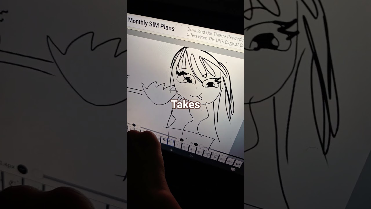 how lucy lost her eye #art #animation #animationart #digitalart