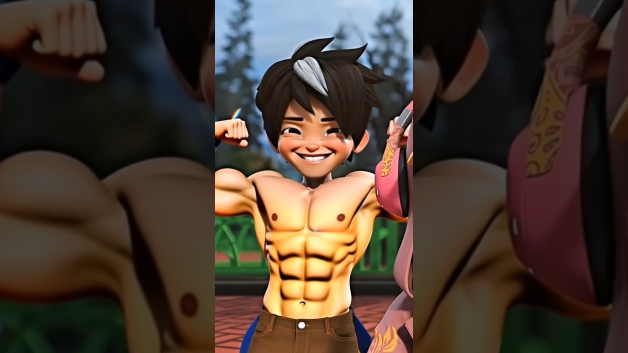 Ayah Boboiboy Memiliki Otot Kekar yang Sangat Keren