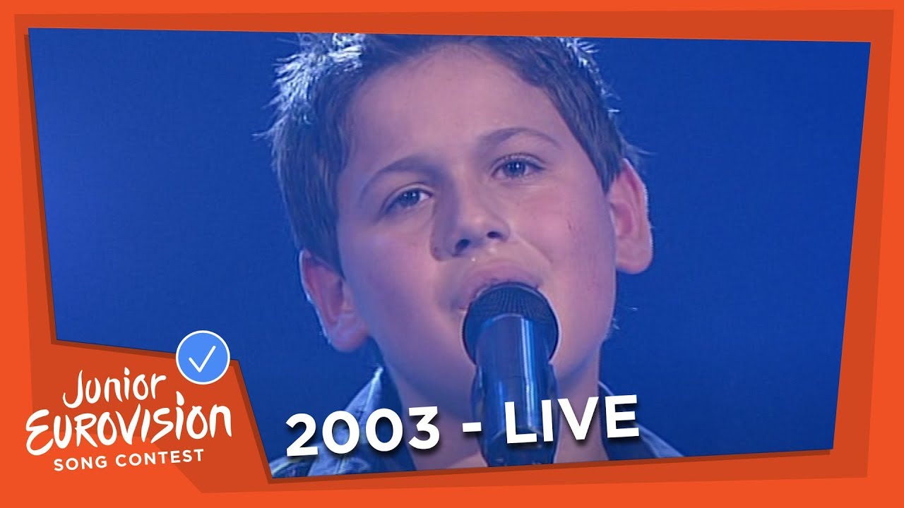 Tom Morley's 'My Song For The World' at Junior Eurovision 2003 🇬🇧