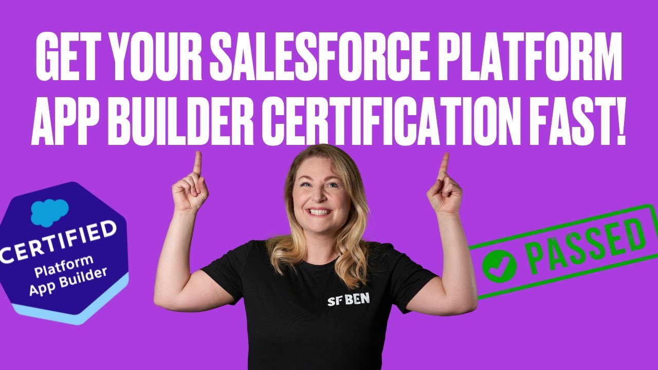 5 Quick 5-Minute Guide to the Salesforce Platform App Builder Exam 🚀