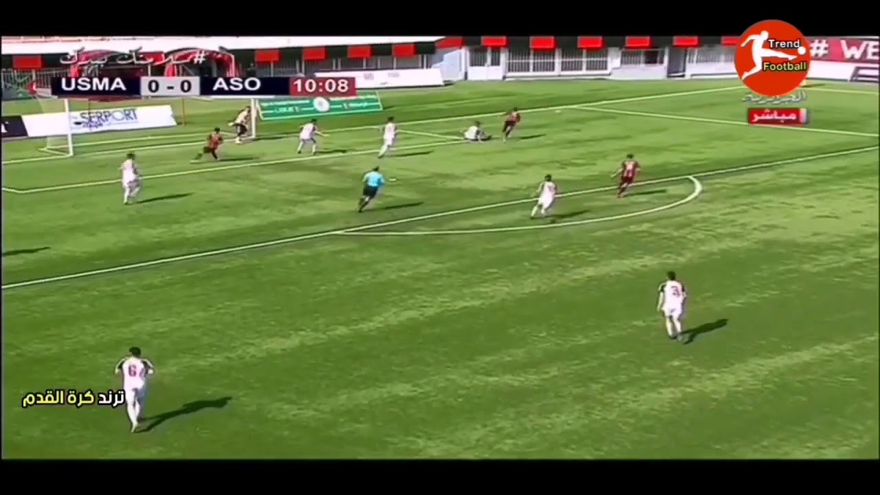 ملخص وأهداف مباراة اتحاد العاصمة وجمعية الشلف في الدوري الجزائري ⚽