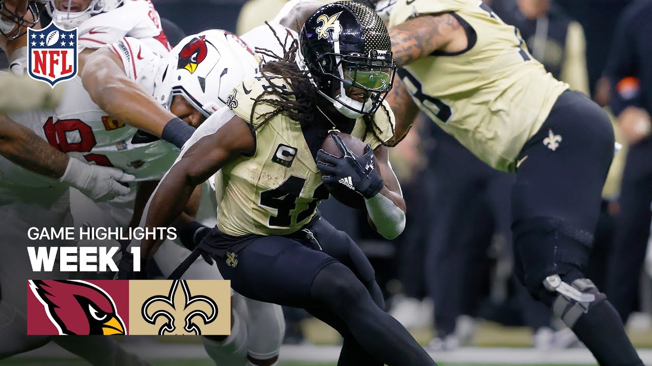 Arizona Cardinals vs. Saints Week 1 Highlights 🏈