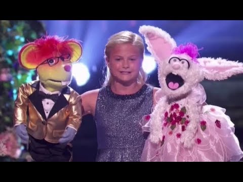 Darci Lynne Brings Together Her Puppet Friends For A GRAND FINALE ACT!!! America's Got Talent 2017