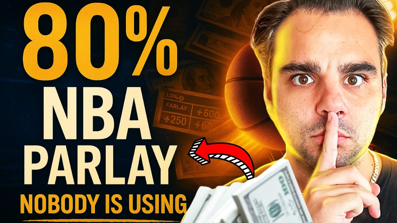 NBA Parlay Strategy with 80% Win Rate 🏀