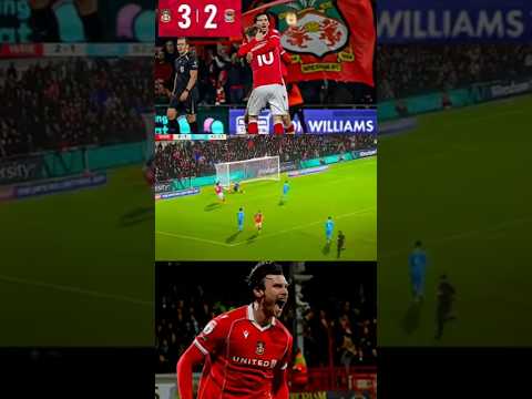 WREXHAM 3-2 COVENTRY CITY:WATCH MOORE HAT TRICK WHICH HANDED COVENTRY FIRST DEFEAT..