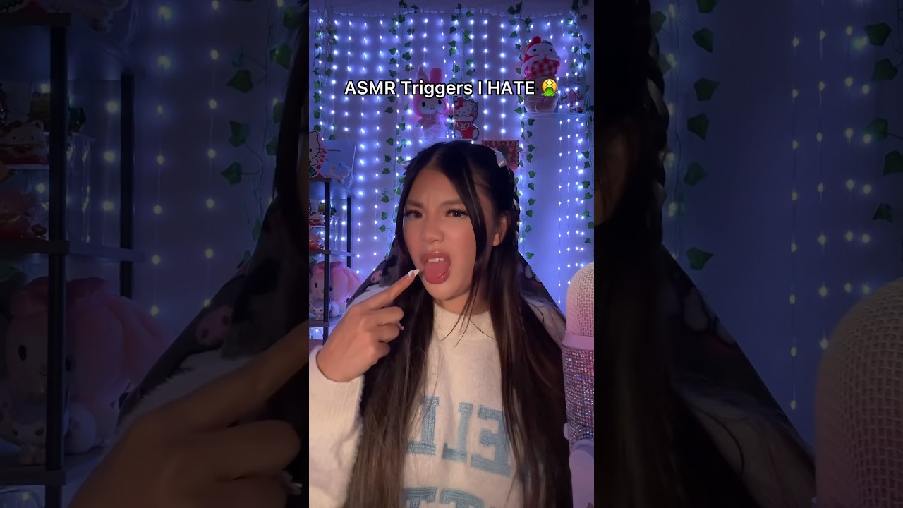 ASMR Triggers I Dislike ๐คฎ #shorts