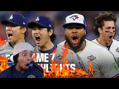 FlightReacts To Dodgers vs. Blue Jays World Series Game 7 FULL Highlights (11/1/25)!