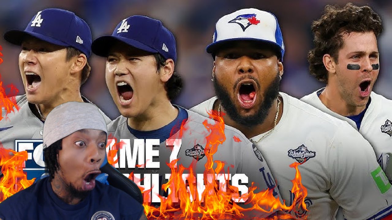 FlightReacts Reacts to Dodgers vs. Blue Jays World Series Game 7 Highlights (11/1/25) 🏆