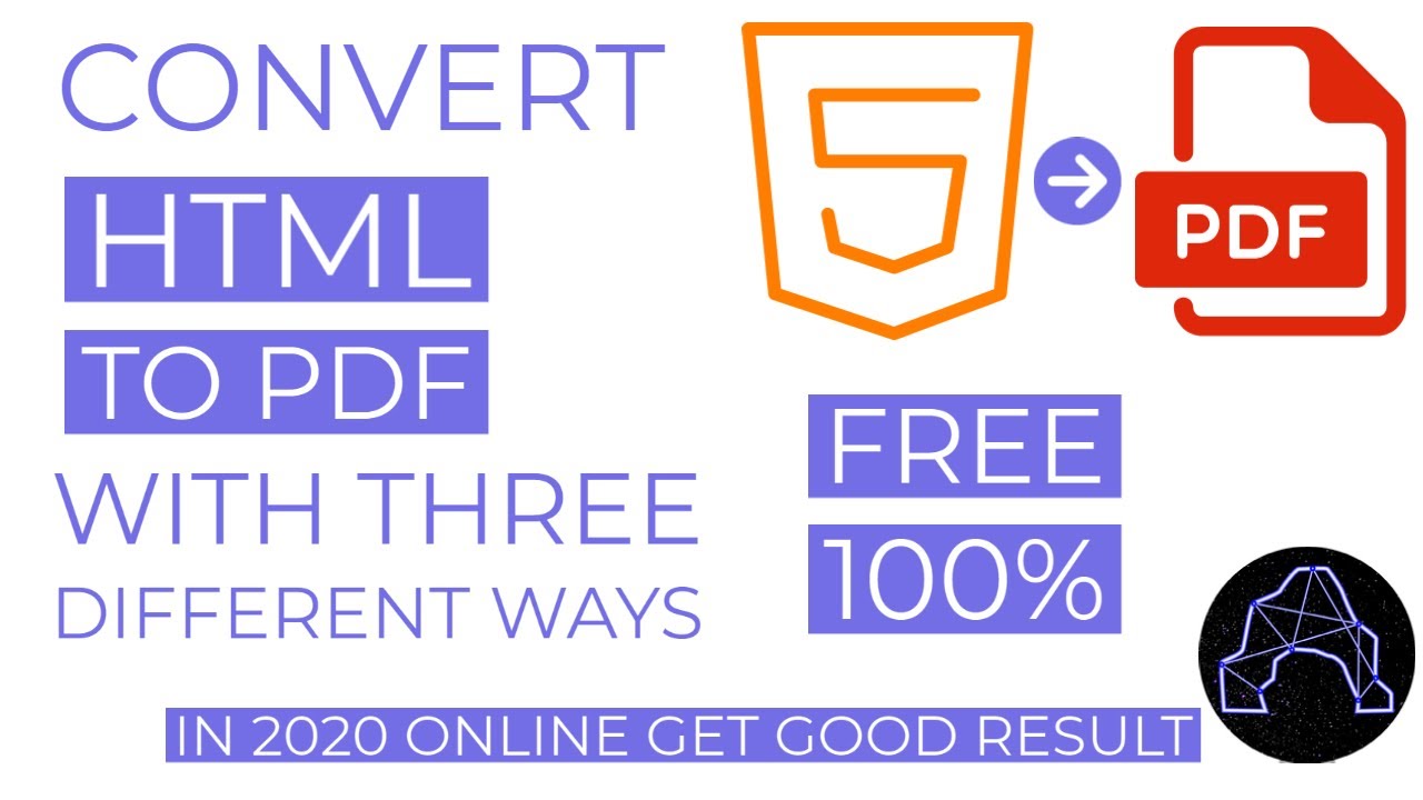 Easily Convert HTML to PDF Online with 3 Simple Methods | Tech Cave