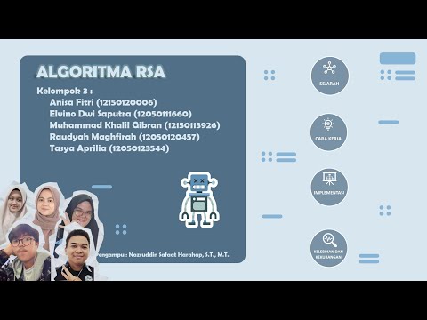 Kemanan Informasi - Algoritma RSA (Rivest–Shamir–Adleman)