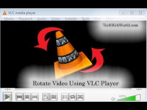 How to Rotate and save Videos In Vlc Media Player