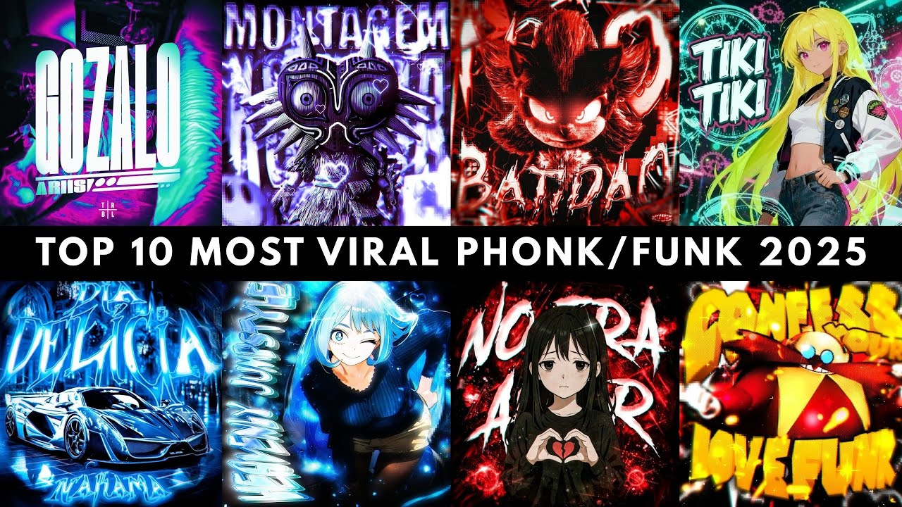 TOP 10 Top 10 Viral Phonk & Funk Songs of 2025 🎶