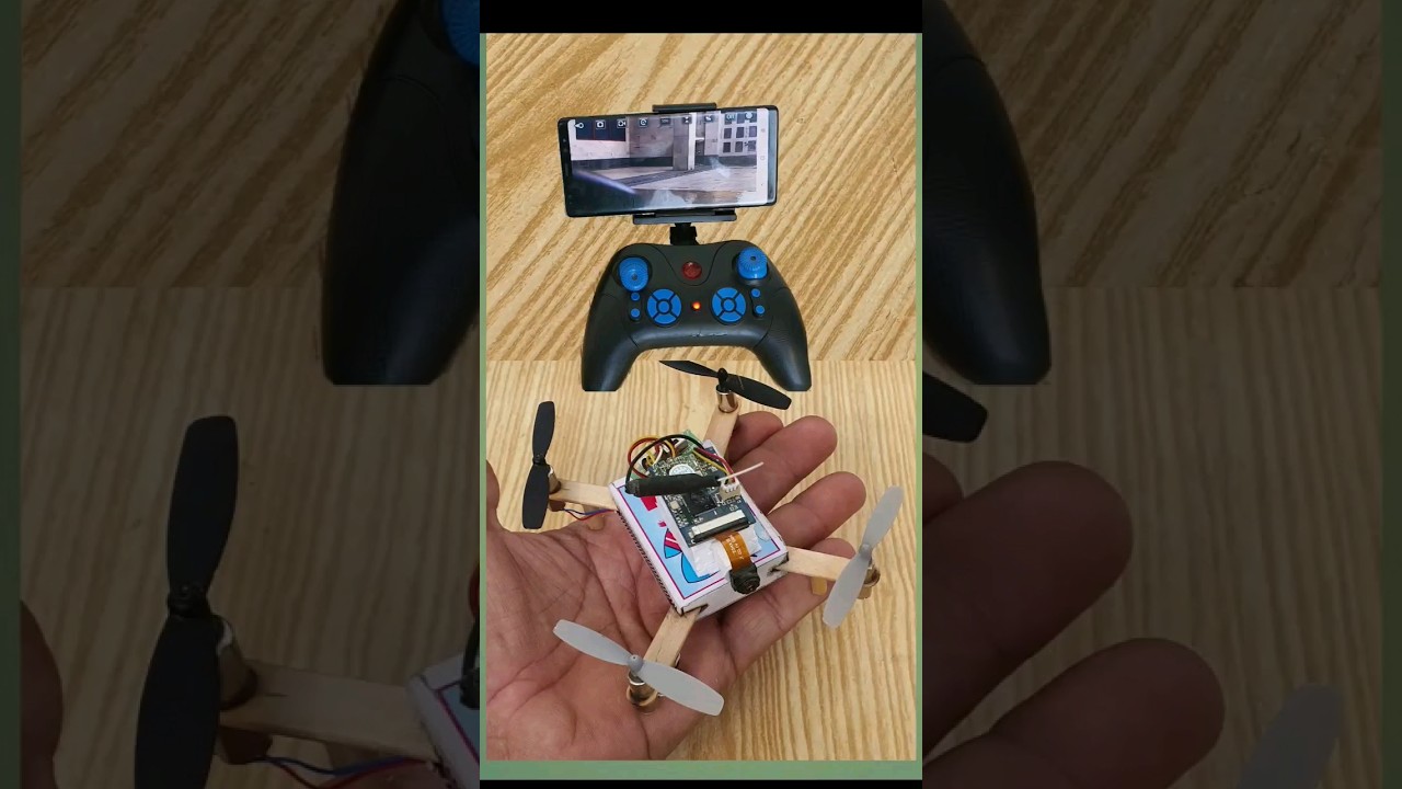 DIY MATCHBOX FPV CAMERA DRONE #drone #rc #diy #easy #easyexperimentus #fpvdrone #matchboxfpvdrone