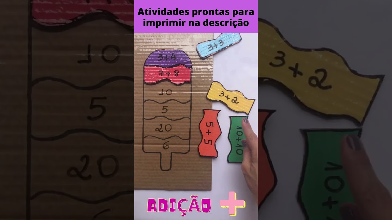 Aprenda Matemática Brincando: Atividades Divertidas com as Quatro Operações 🧮