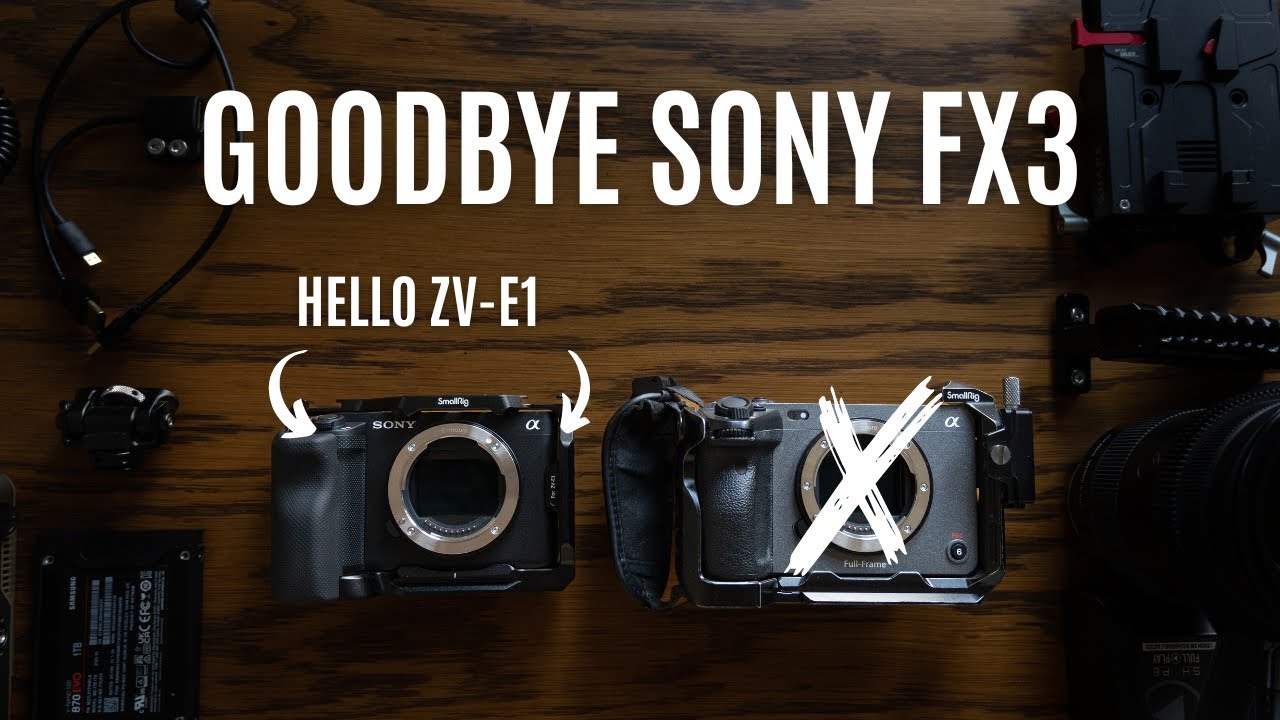 3 Reasons to Pick Sony ZV-E1 Over FX3 🎥