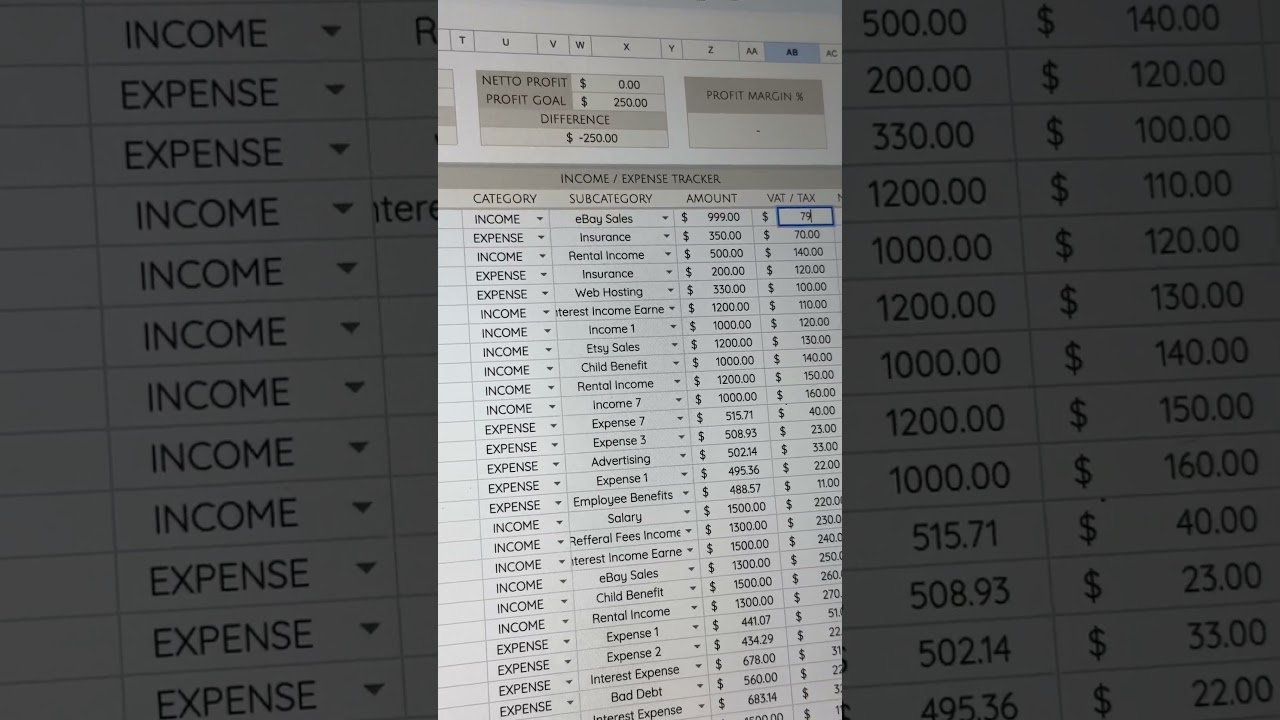 Simplify Small Business Bookkeeping with Google Sheets π