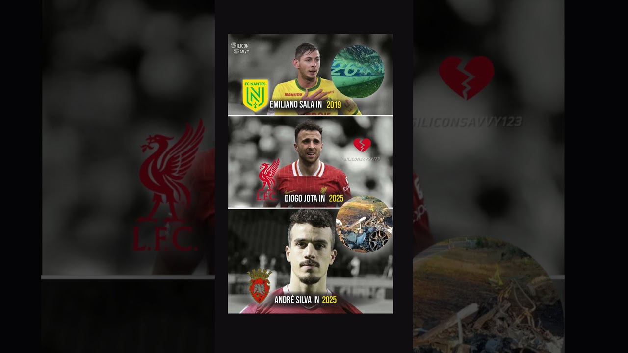 Football Tragedy Strikes Again: Heartbreaking Loss for Jota & André Silva 💔