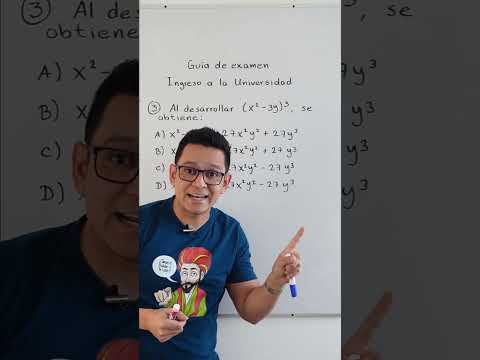Examen de ingreso a universidad. #matematicas #edutubers #ingresoaprepa