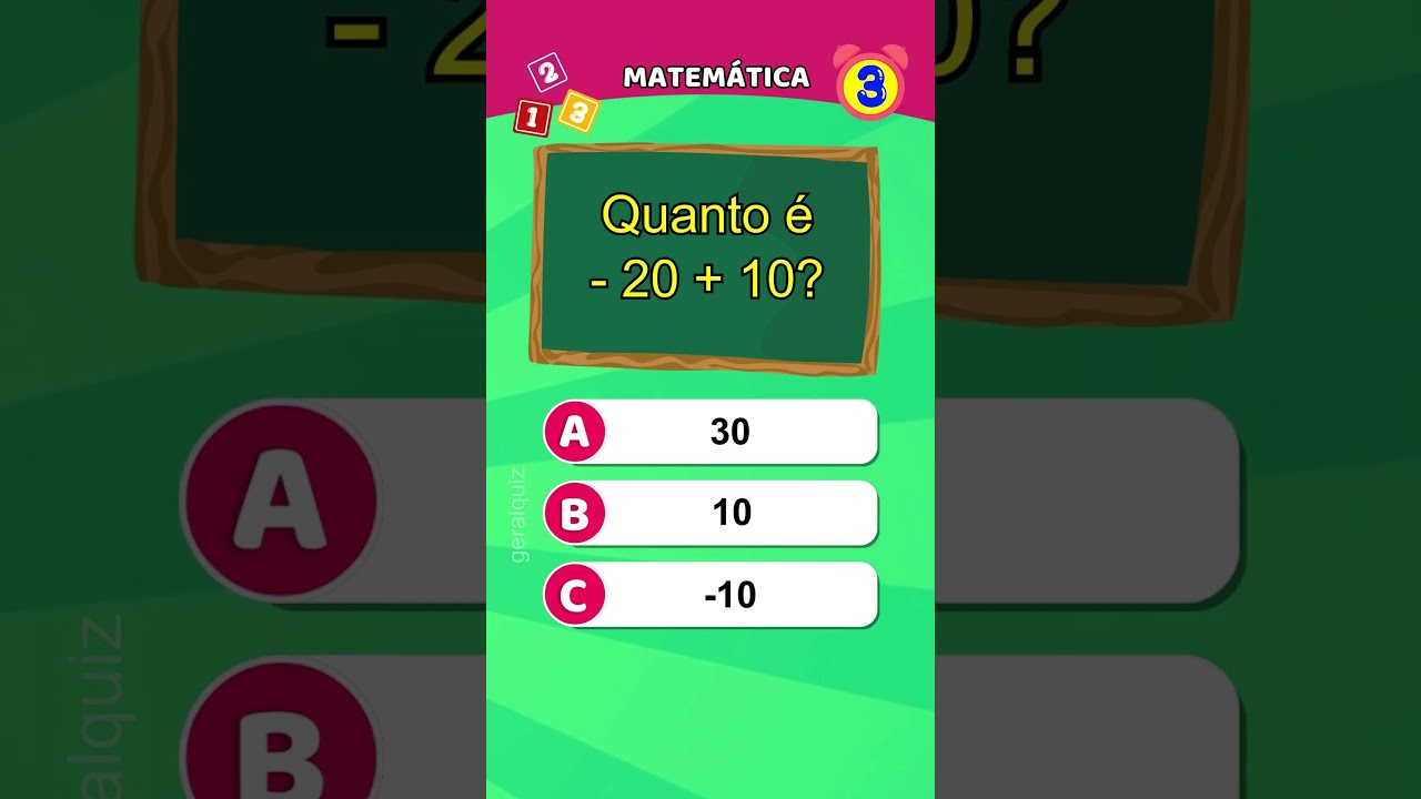 Desafie sua Mente com Nosso Quiz de Matemática! ðŸ§