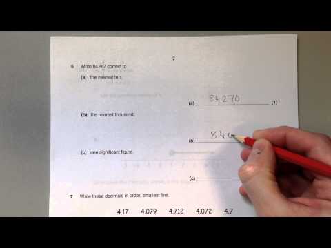 OCR GCSE Maths Paper 2 Revision ROUNDING