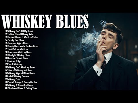 Relaxing Whiskey Blues Music | Best Of Slow Blues /Rock Ballads | Fantastic Electric Guitar Blues