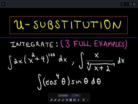 ❖ Integration using U-Substitution ❖