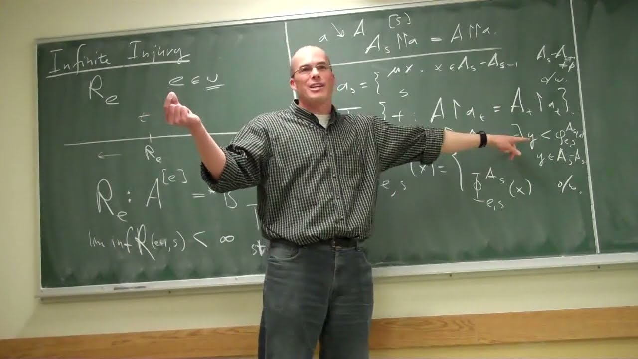 Mastering Computability Theory: Lecture 27 with Bart Kastermans π