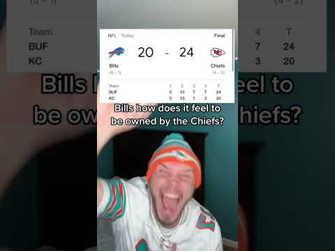 BILLS WILL NEVER BEAT THE CHIEFS 🤣 #shorts #nfl #nflfootball #bills #chiefs #football #buffalobills