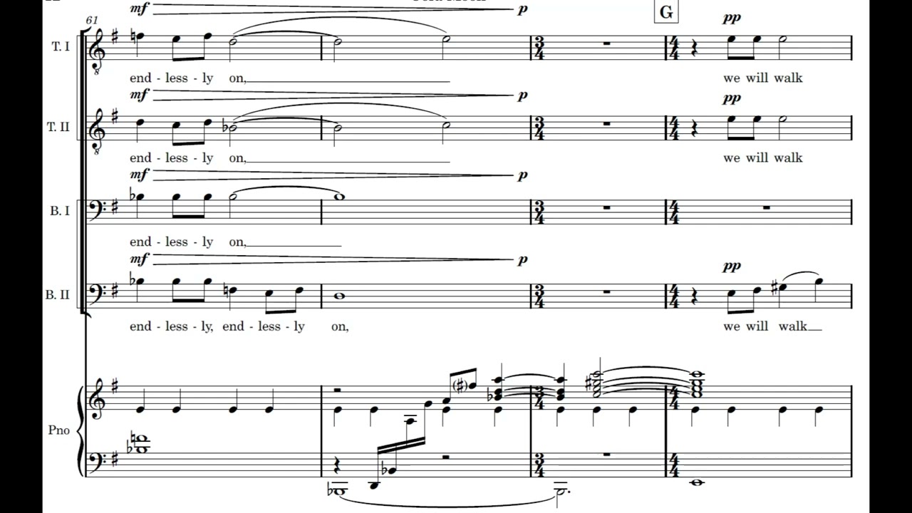 Cold Moon (TTBB + Piano) by Chor Leoni 🎶