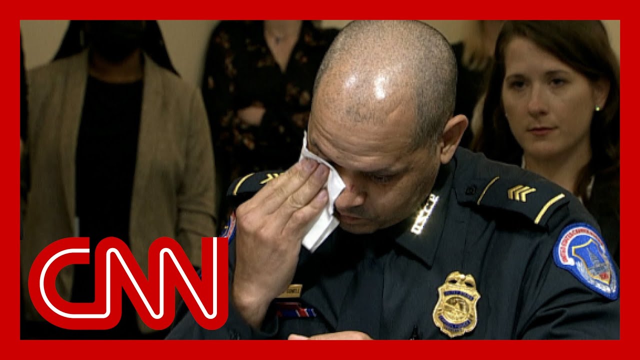 Capitol Police Officer Shares Emotional Testimony 😢