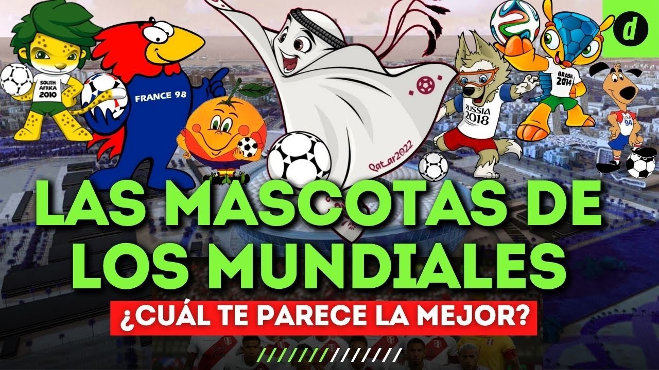 Mascotas del Mundial: La historia de todas ⚽